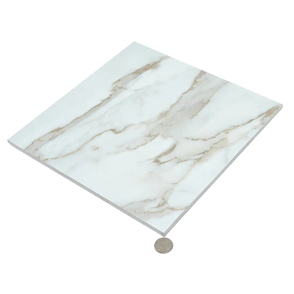 Boldara Oro Marble Look Porcelain Tile 12x12 | Tile Club