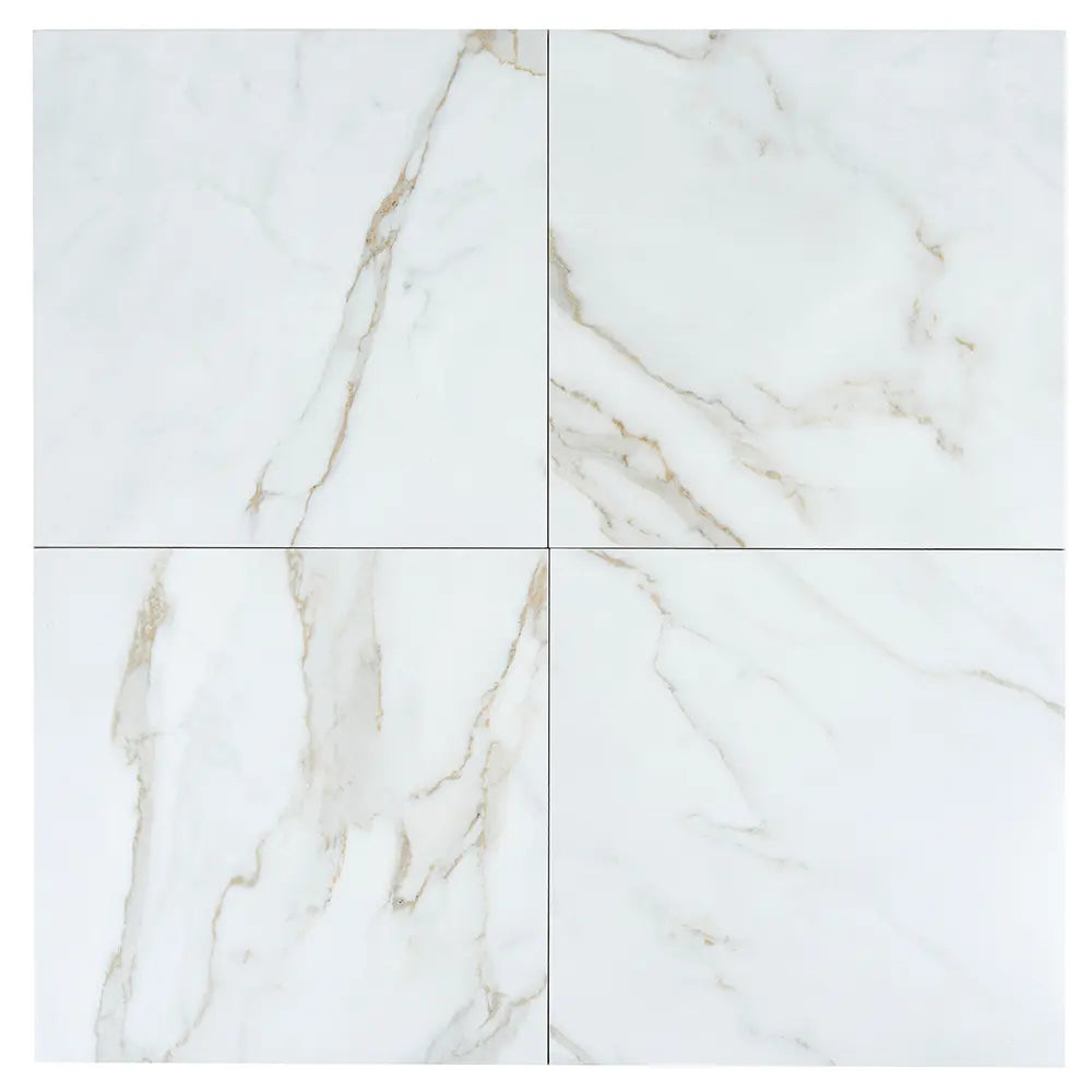 Boldara Oro Marble Look Porcelain Tile 12x12 | Tile Club