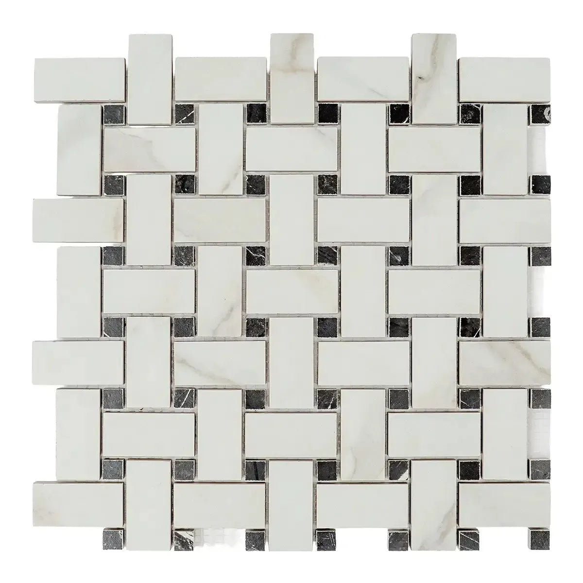 Boldara Oro Basket Weave Porcelain Mosaic Tile | Tile Club