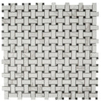 Boldara Oro Basket Weave Porcelain Mosaic Tile | Tile Club
