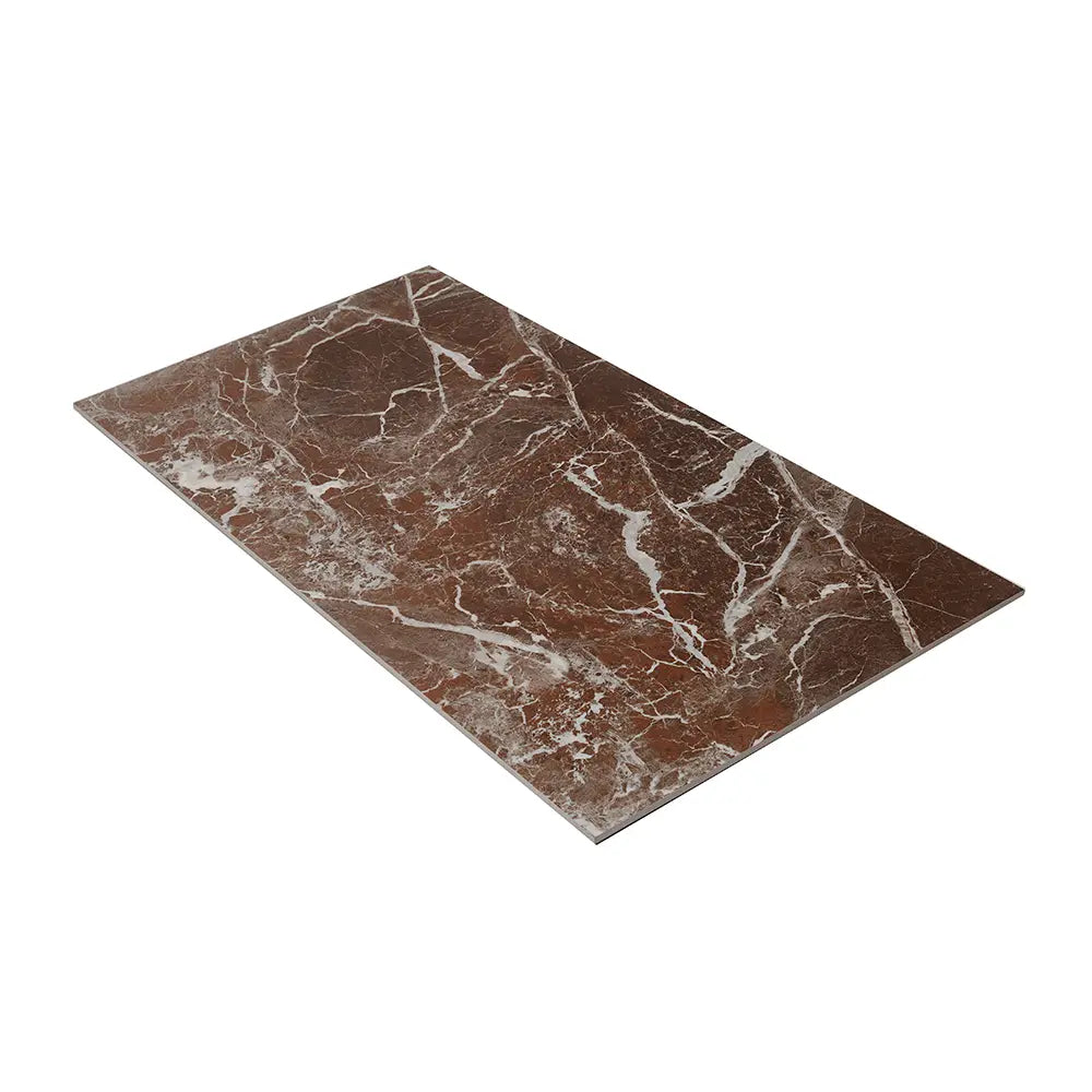 Boldara Rosso Marble Look Porcelain Tile 24x48 | Tile Club