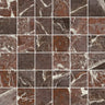Boldara Rosso 2x2 Porcelain Mosaic Tile Sample