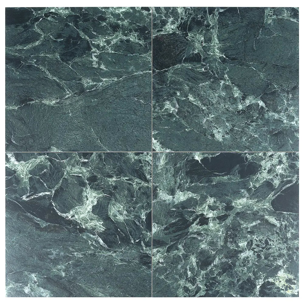 Boldara Verde Marble Look Porcelain Tile 12x12 | Tile Club