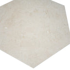 Crema Marfil 10 Inch Hexagon Honed Marble Tile | Tile Club