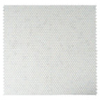 White Pearl Penny Recycled Glass Mosaic Tile | Tile Club