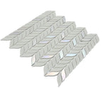 Green Leaf Recycled Glass Mosaic Tile | Tile Club