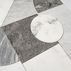 Pictoria Mod Bold Waterjet Mosaic Tile | Tile Club