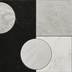 Pictoria Mod Bold Waterjet Mosaic Tile | Tile Club