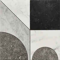 Pictoria Mod Bold Waterjet Mosaic Tile