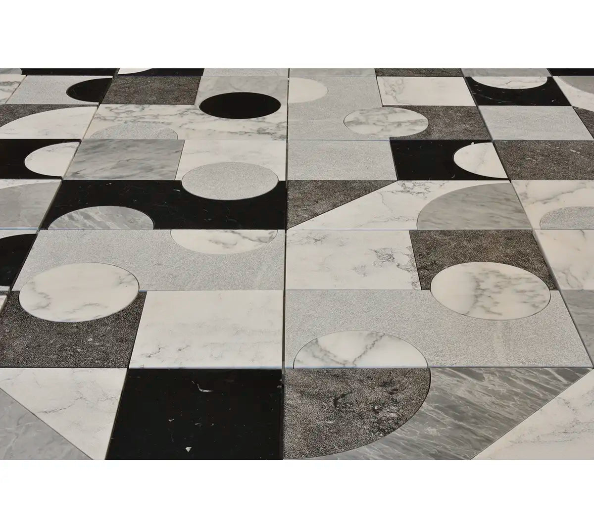 Pictoria Mod Bold Waterjet Mosaic Tile | Tile Club