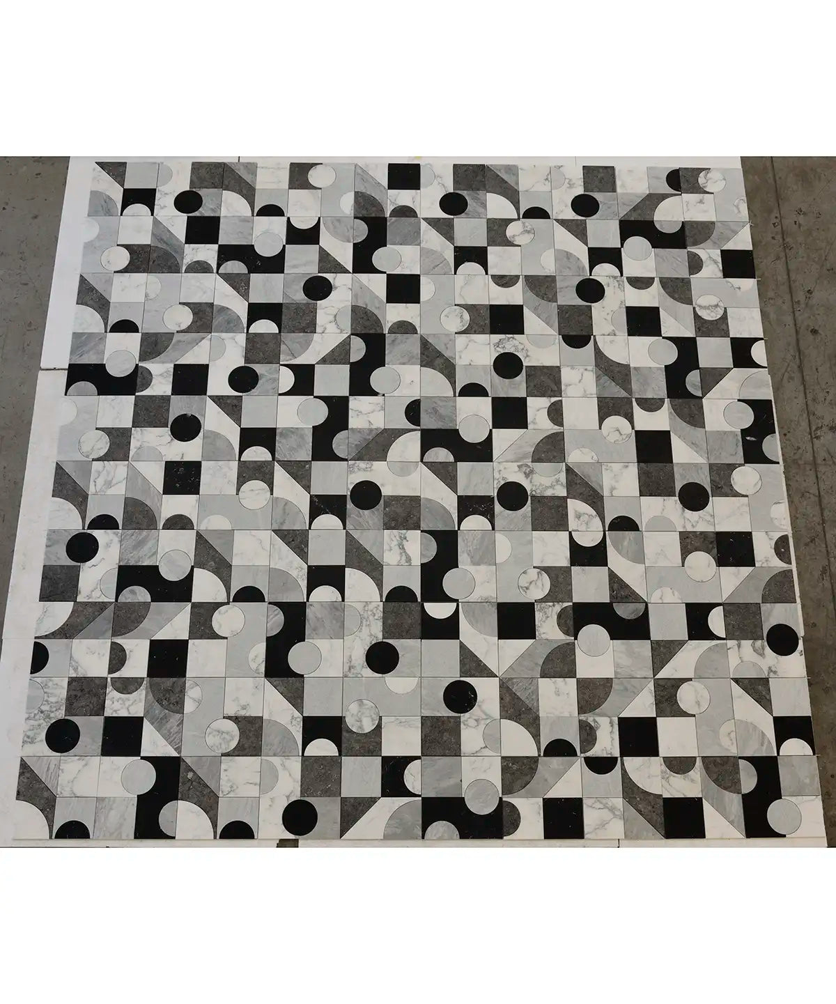Pictoria Mod Bold Waterjet Mosaic Tile | Tile Club