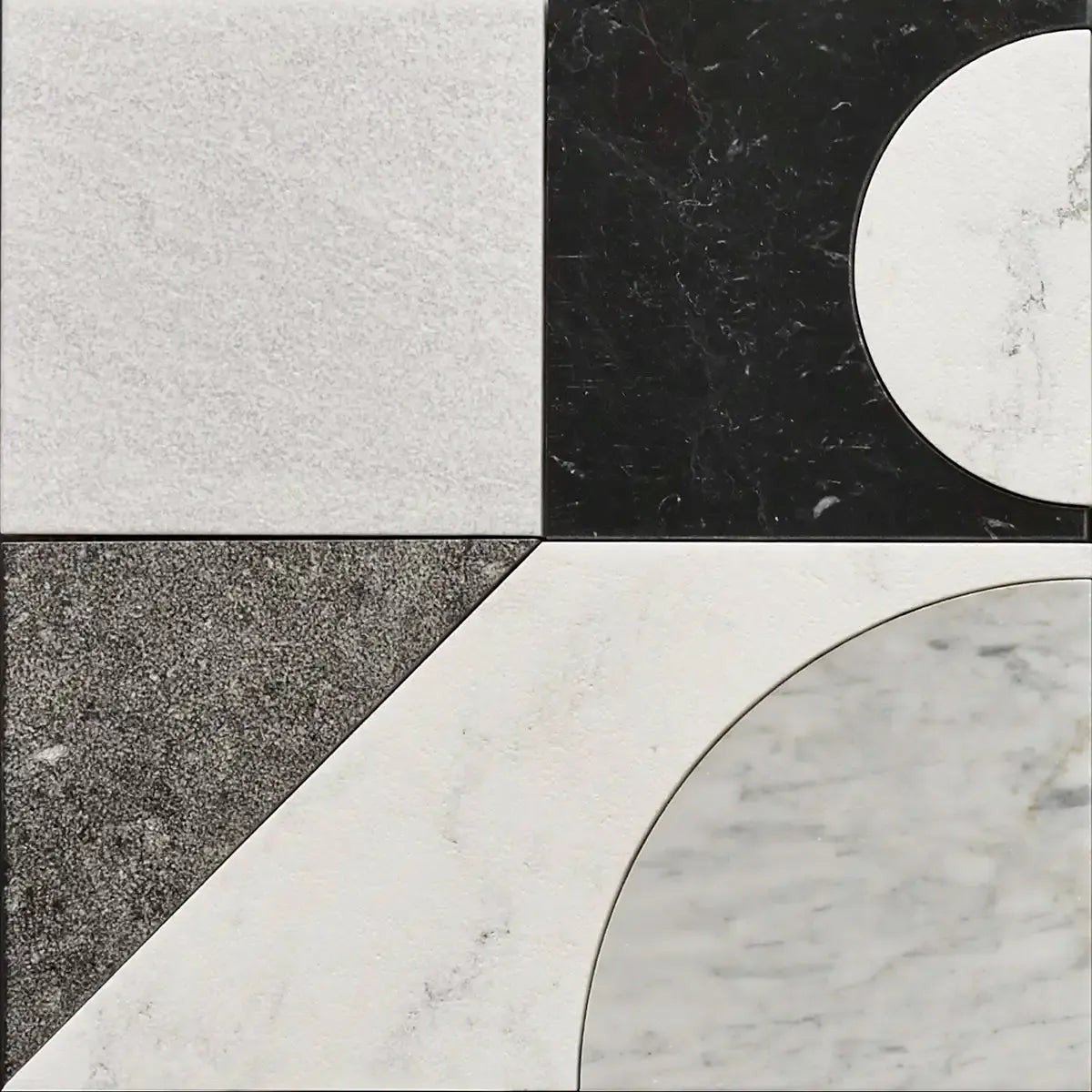 Pictoria Mod Bold Waterjet Mosaic Tile | Tile Club