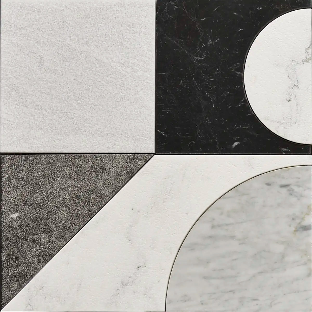 Pictoria Mod Bold Waterjet Mosaic Tile | Tile Club