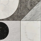 Pictoria Mod Bold Waterjet Mosaic Tile | Tile Club