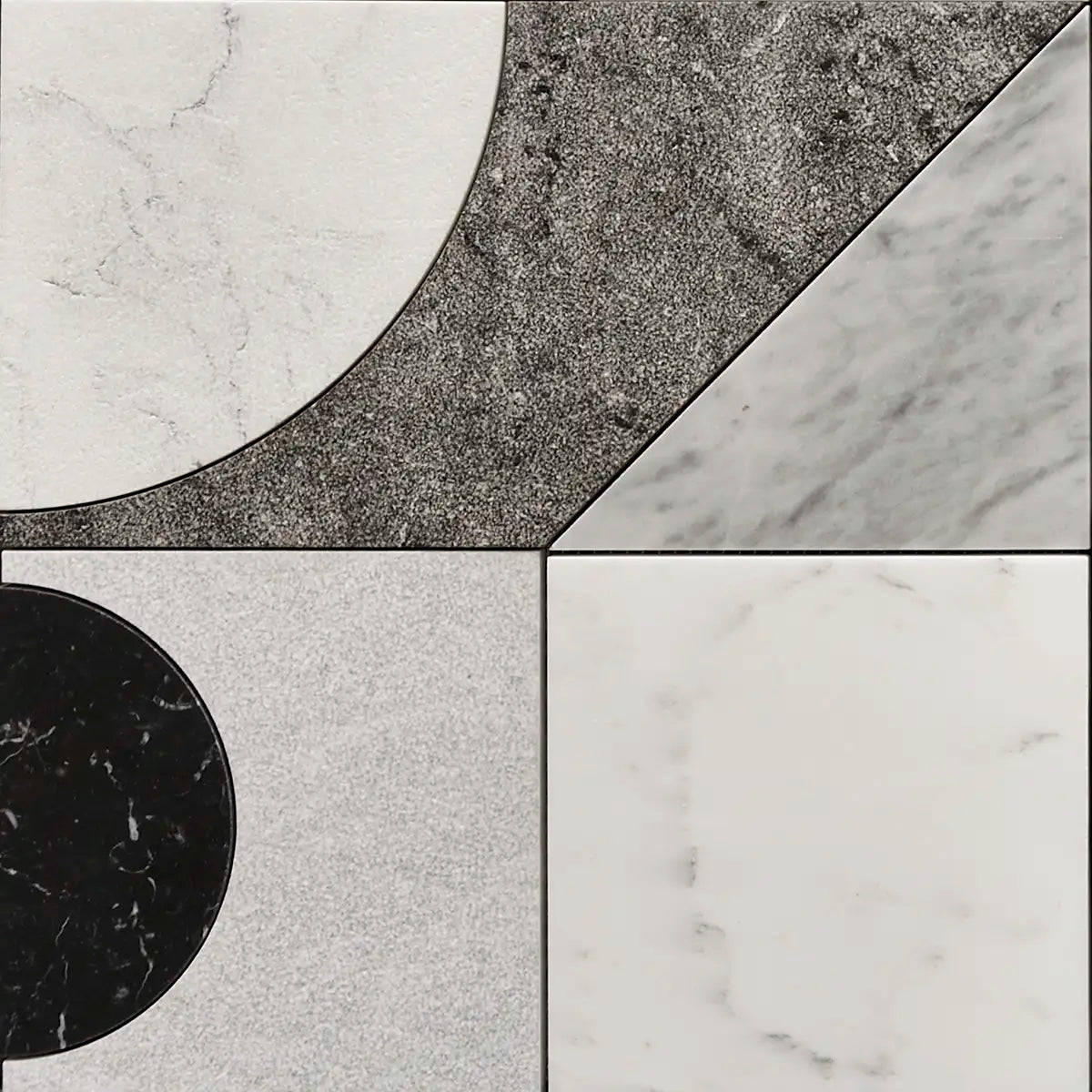 Pictoria Mod Bold Waterjet Mosaic Tile | Tile Club