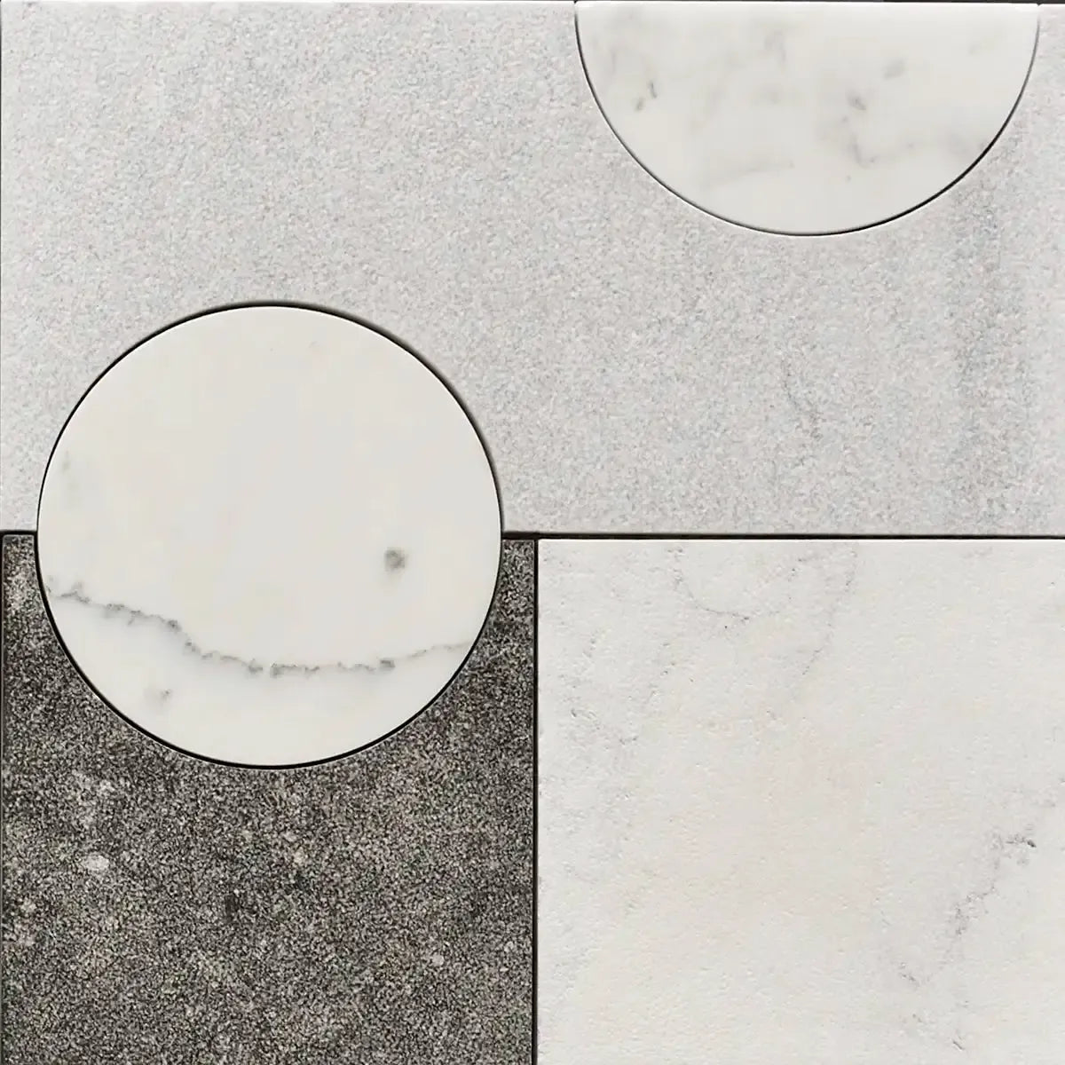Pictoria Mod Bold Waterjet Mosaic Tile | Tile Club
