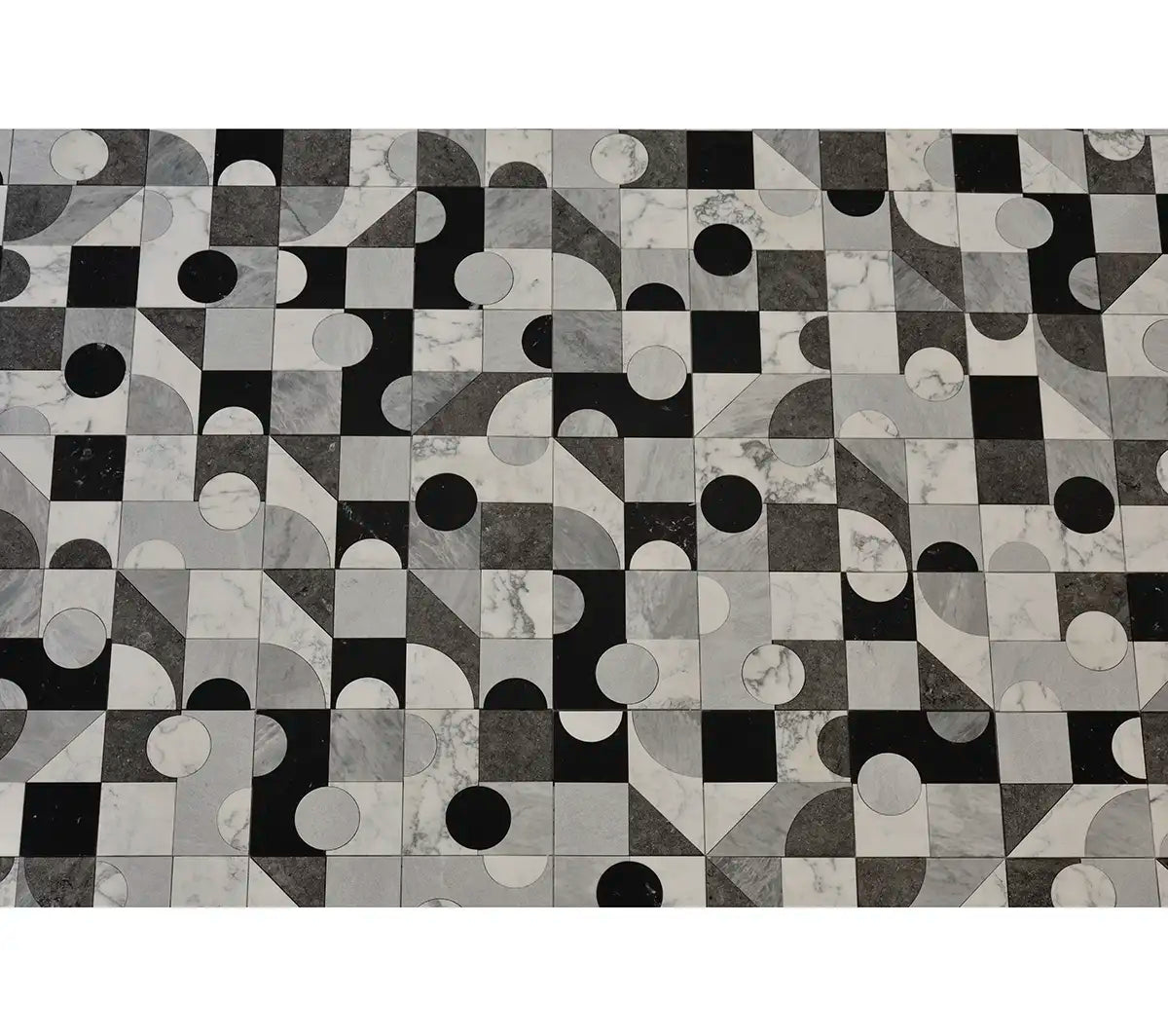 Pictoria Mod Bold Waterjet Mosaic Tile | Tile Club