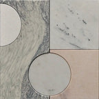Pictoria Mod Rose Waterjet Mosaic Tile | Tile Club