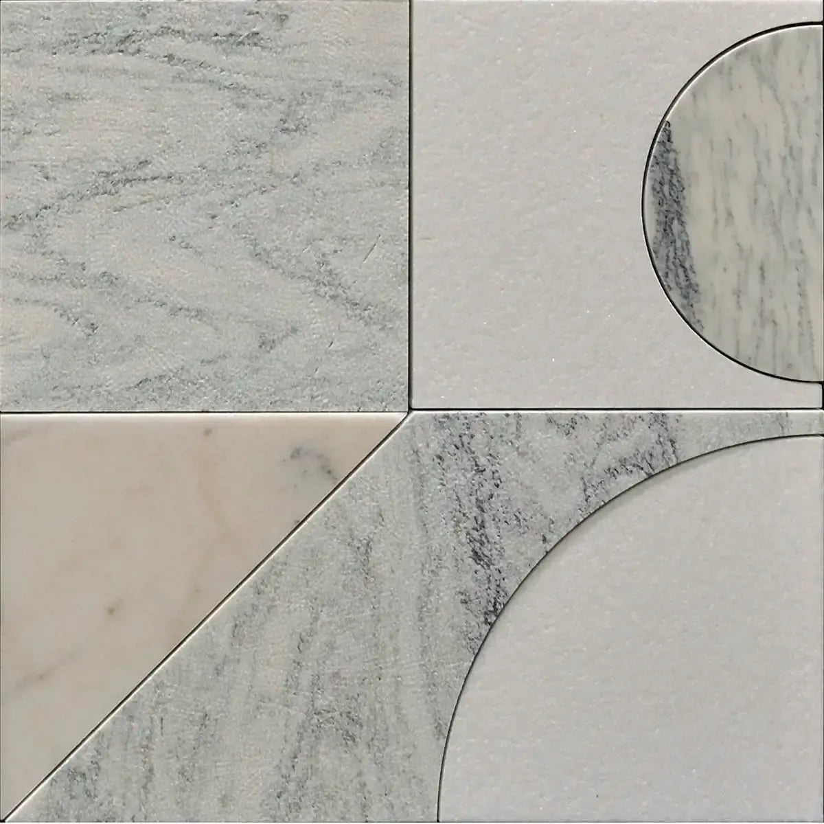 Pictoria Mod Rose Waterjet Mosaic Tile | Tile Club