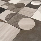 Pictoria Mod Earth Waterjet Mosaic Tile | Tile Club
