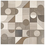 Pictoria Mod Earth Waterjet Mosaic Tile | Tile Club