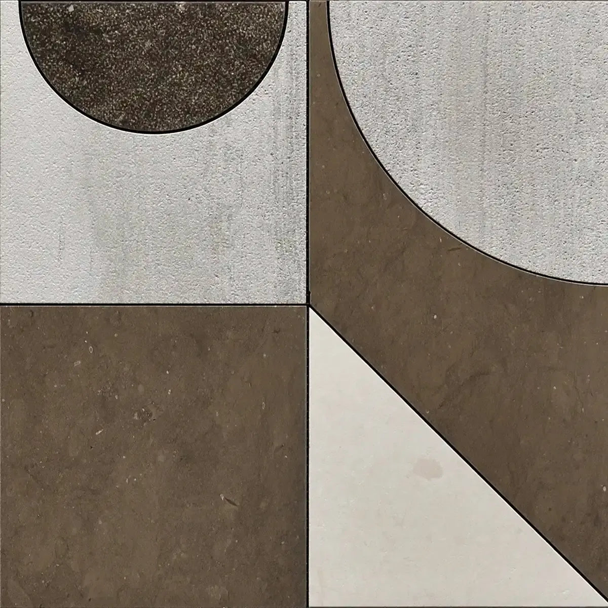 Pictoria Mod Earth Waterjet Mosaic Tile | Tile Club