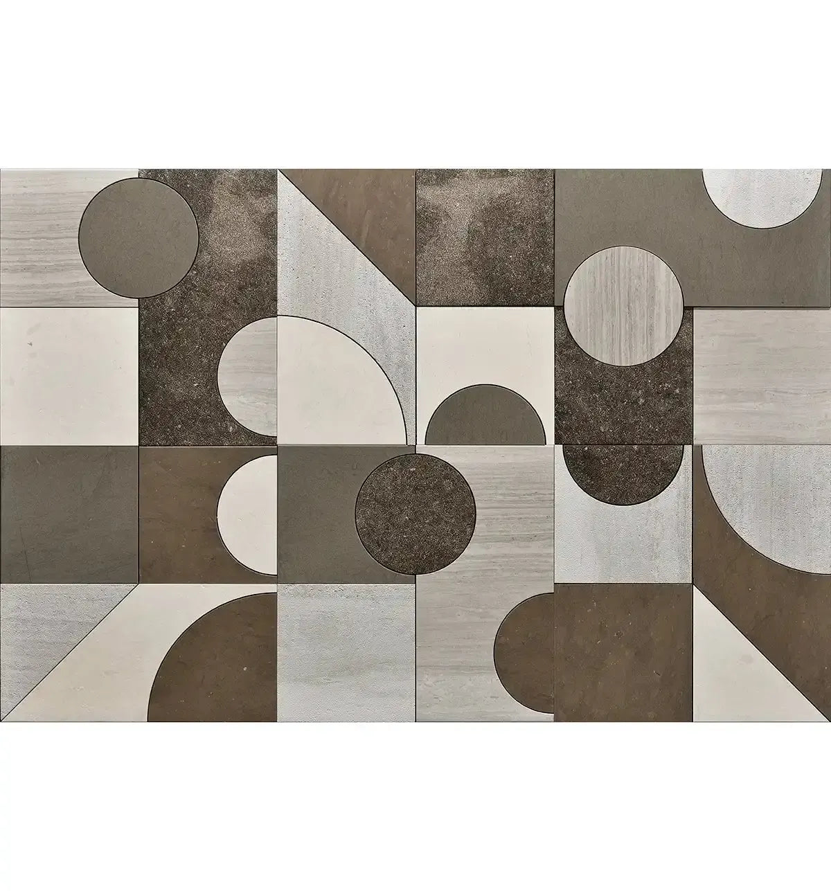 Pictoria Mod Earth Waterjet Mosaic Tile | Tile Club