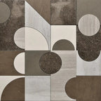 Pictoria Mod Earth Waterjet Mosaic Tile | Tile Club