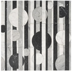 Pictoria Eclipse Bold Waterjet Mosaic Tile | Tile Club