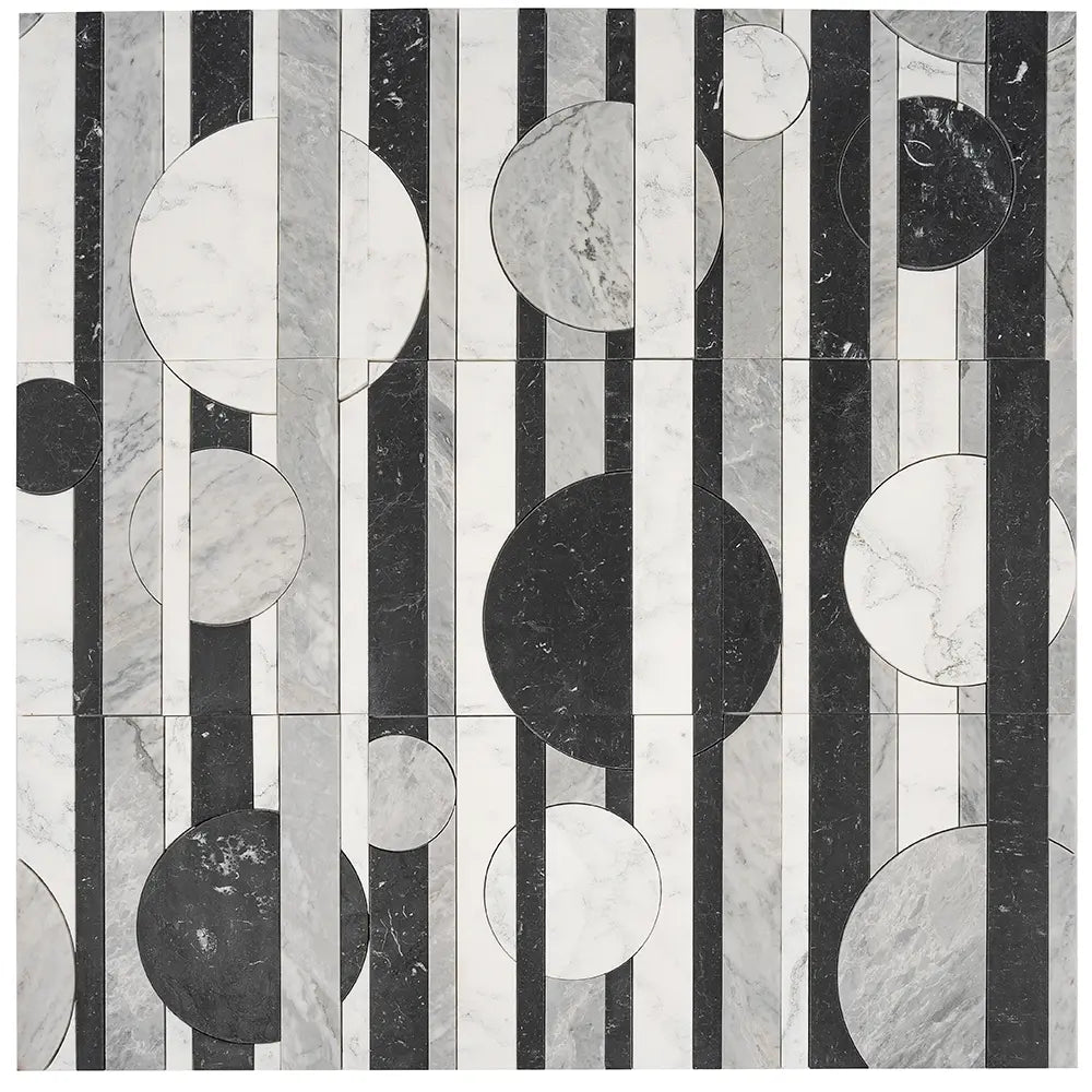 Pictoria Eclipse Bold Waterjet Mosaic Tile | Tile Club