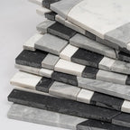 Pictoria Eclipse Bold Waterjet Mosaic Tile | Tile Club