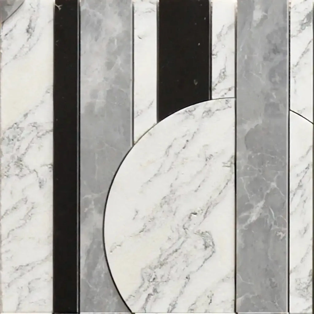 Pictoria Eclipse Bold Waterjet Mosaic Tile | Tile Club