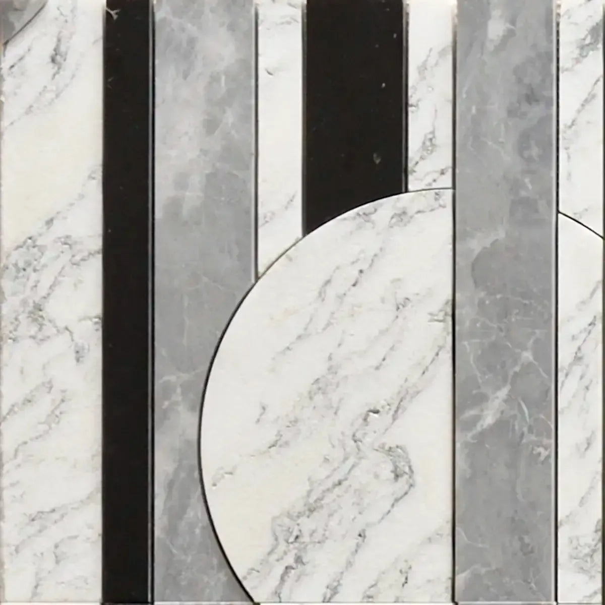 Pictoria Eclipse Bold Waterjet Mosaic Tile | Tile Club