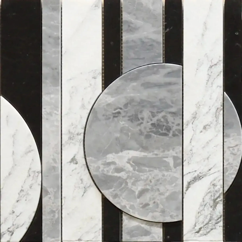 Pictoria Eclipse Bold Waterjet Mosaic Tile | Tile Club