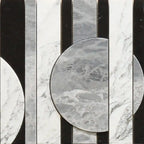 Pictoria Eclipse Bold Waterjet Mosaic Tile | Tile Club