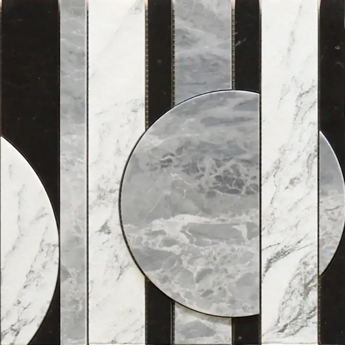Pictoria Eclipse Bold Waterjet Mosaic Tile | Tile Club