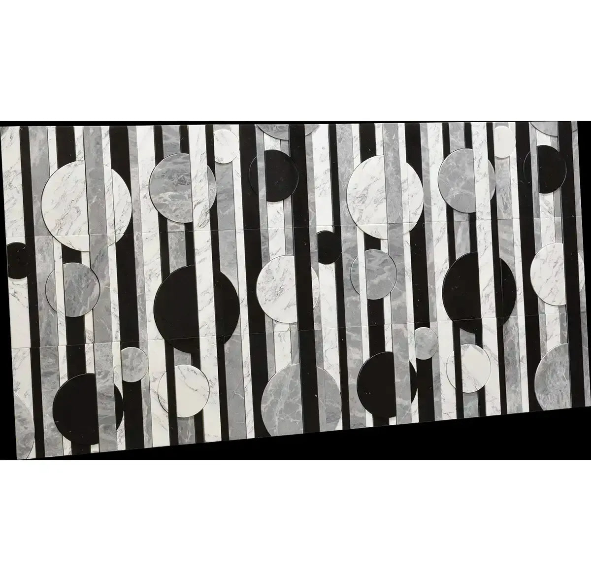 Pictoria Eclipse Bold Waterjet Mosaic Tile | Tile Club
