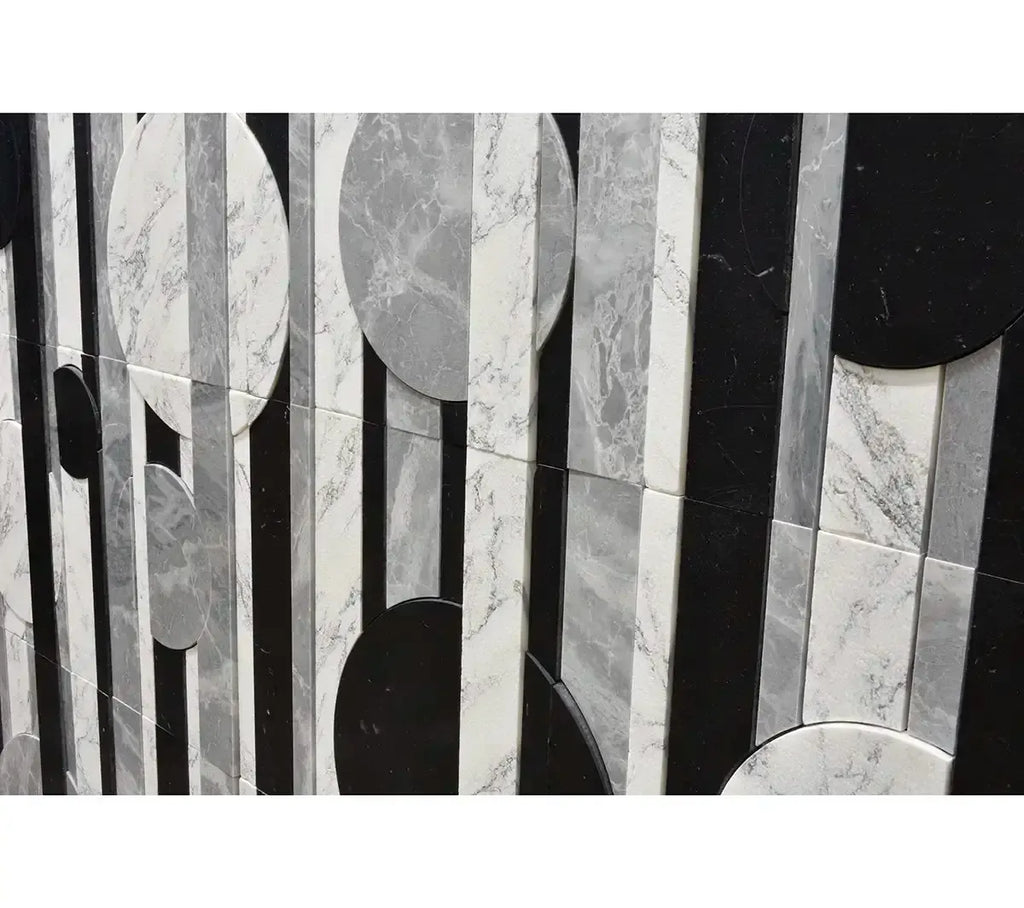 Pictoria Eclipse Bold Waterjet Mosaic Tile | Tile Club