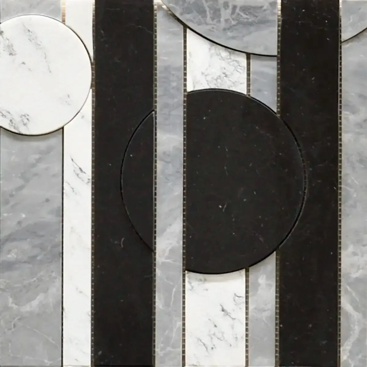 Pictoria Eclipse Bold Waterjet Mosaic Tile | Tile Club