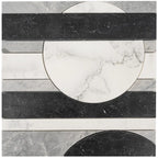 Pictoria Eclipse Bold Waterjet Mosaic Tile | Tile Club