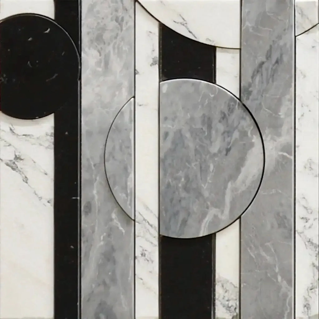 Pictoria Eclipse Bold Waterjet Mosaic Tile | Tile Club