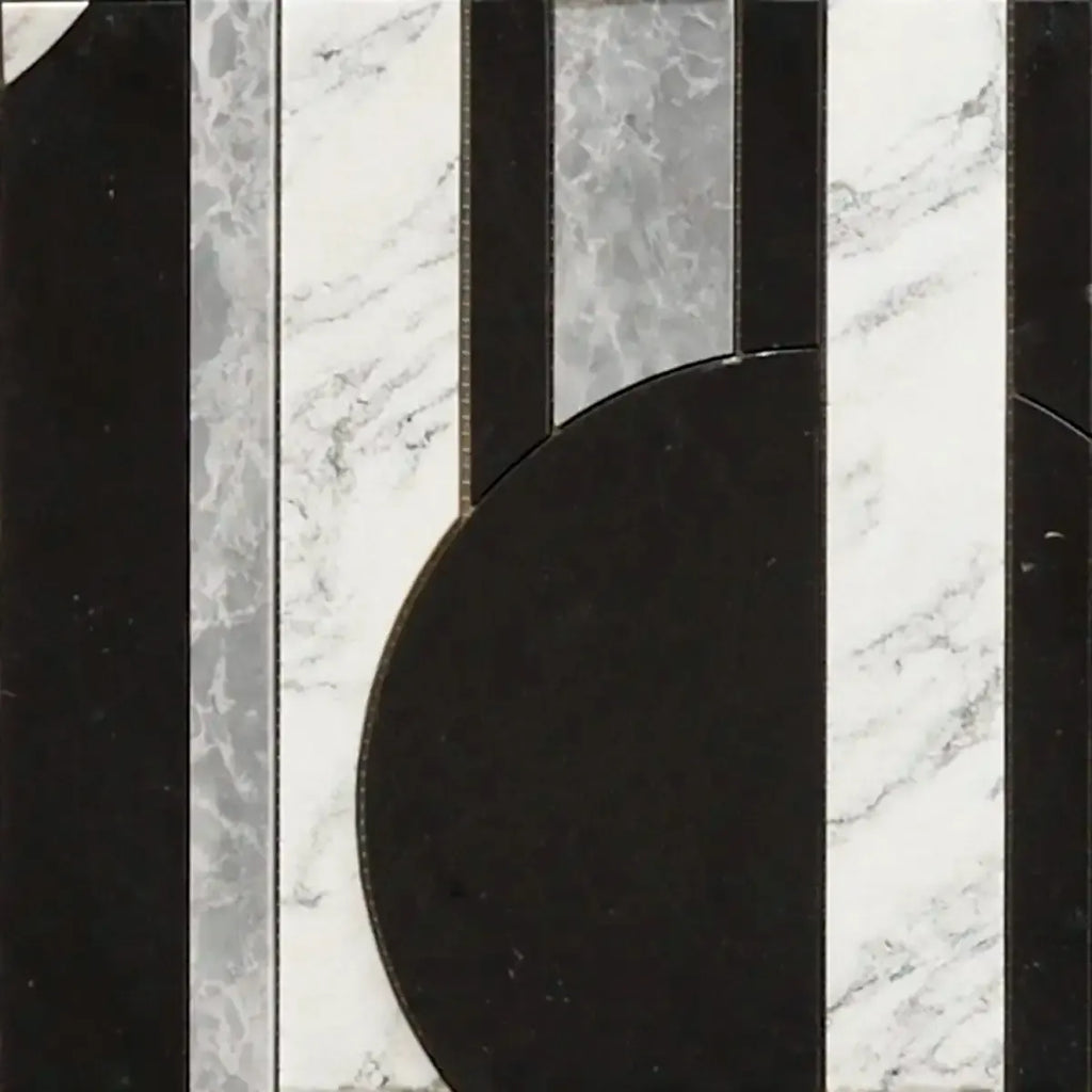 Pictoria Eclipse Bold Waterjet Mosaic Tile | Tile Club
