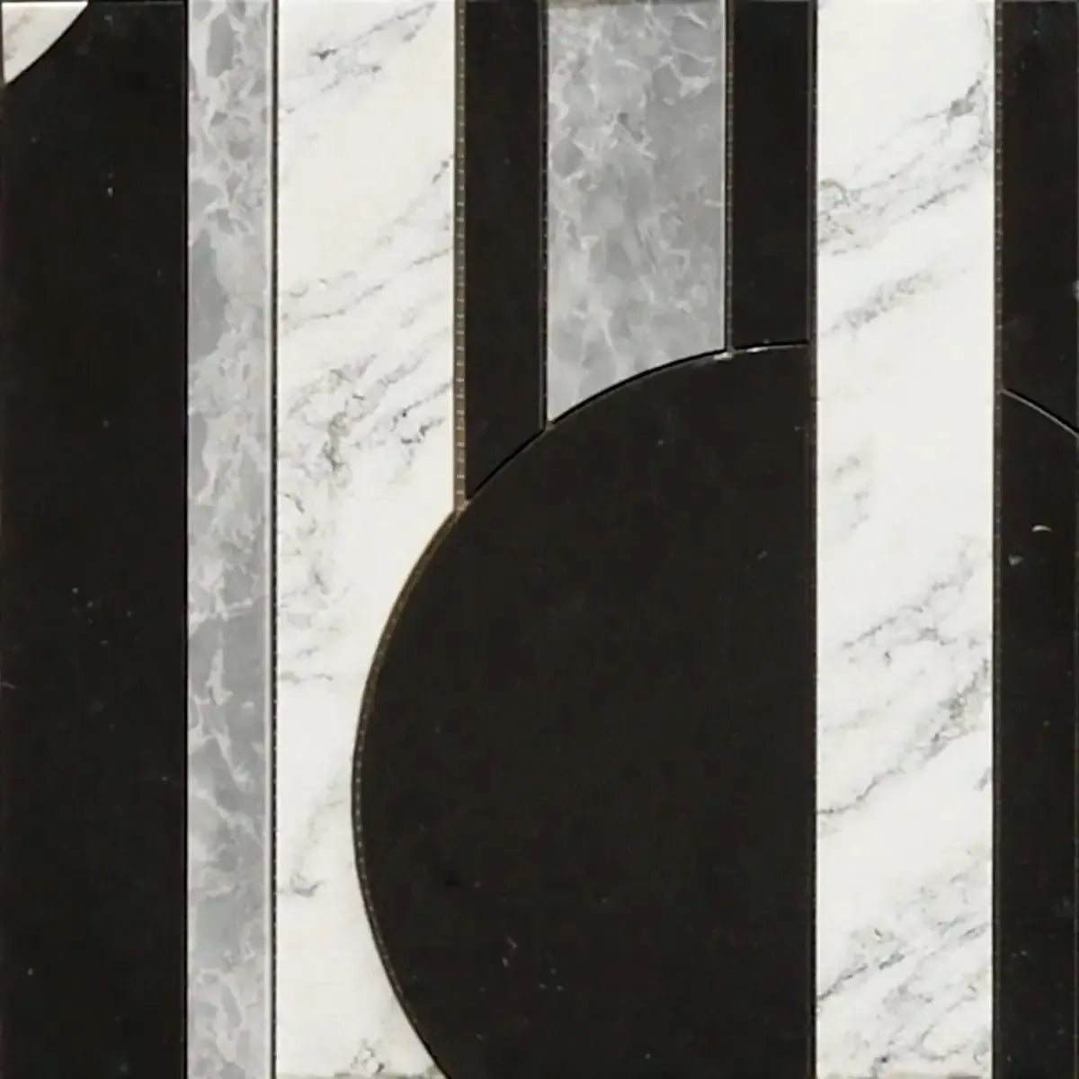 Pictoria Eclipse Bold Waterjet Mosaic Tile | Tile Club