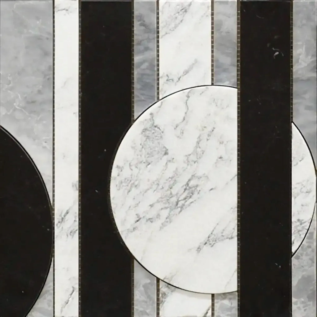 Pictoria Eclipse Bold Waterjet Mosaic Tile | Tile Club
