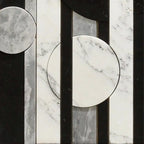 Pictoria Eclipse Bold Waterjet Mosaic Tile | Tile Club