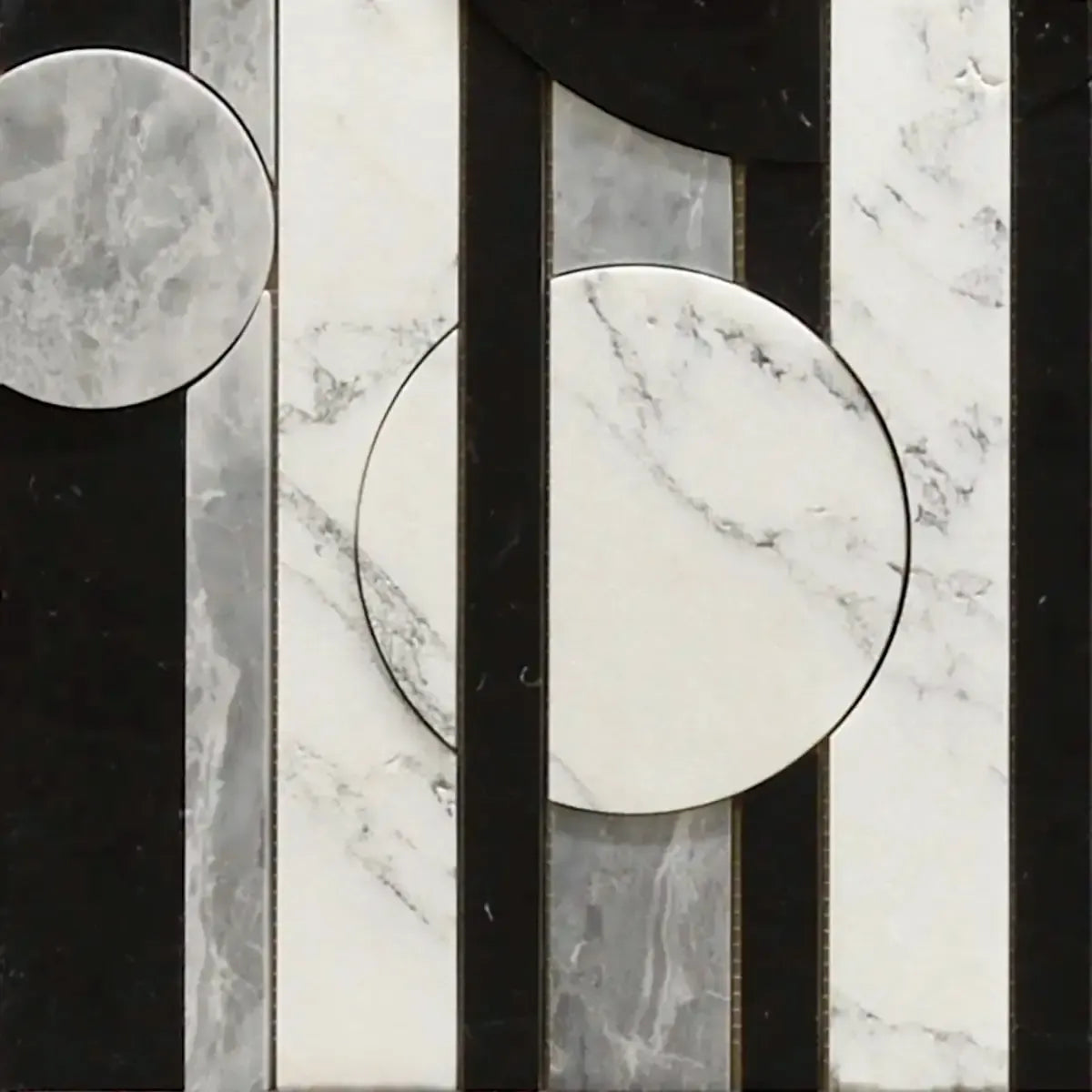 Pictoria Eclipse Bold Waterjet Mosaic Tile | Tile Club