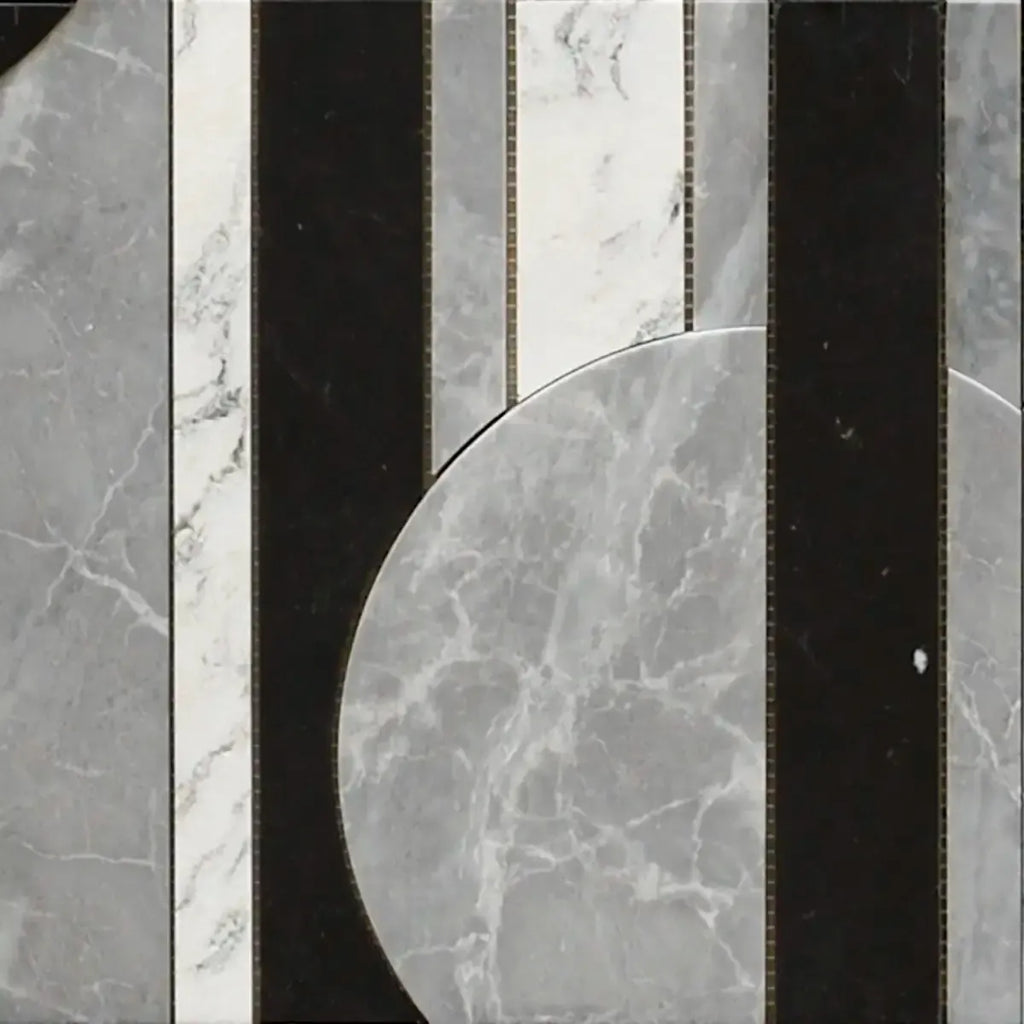 Pictoria Eclipse Bold Waterjet Mosaic Tile | Tile Club