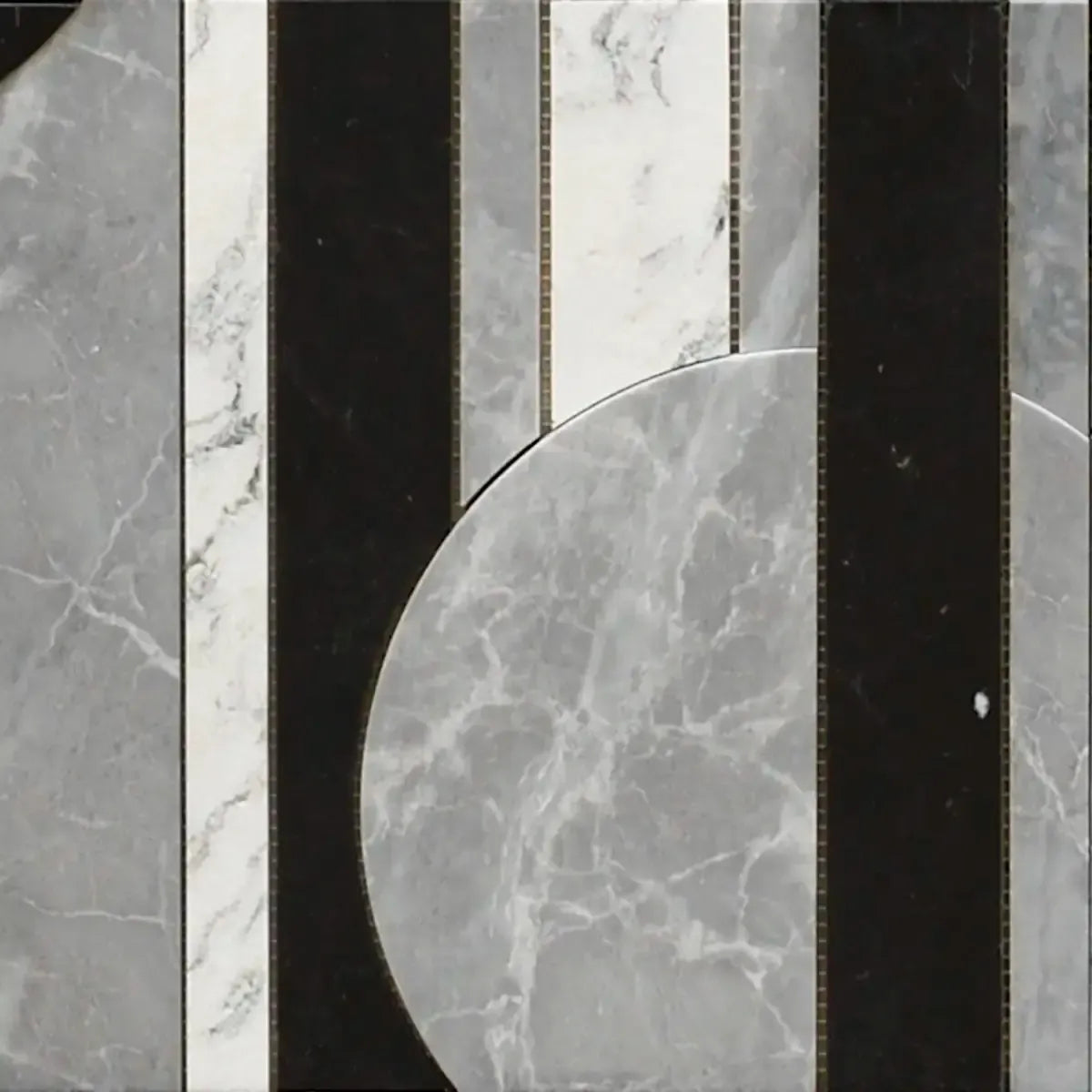 Pictoria Eclipse Bold Waterjet Mosaic Tile | Tile Club