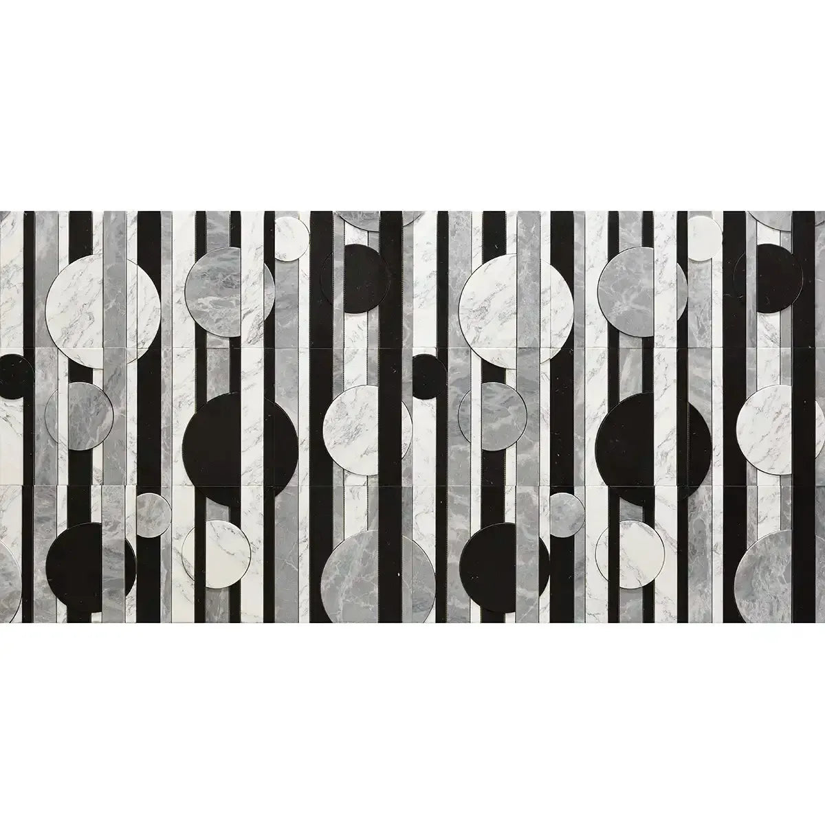 Pictoria Eclipse Bold Waterjet Mosaic Tile | Tile Club