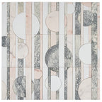 Pictoria Eclipse Rose Waterjet Mosaic Tile | Tile Club